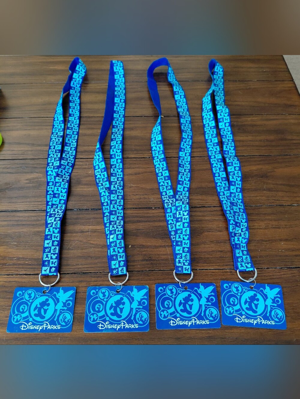 Disney Parks Pin Trading Lanyards - Set of 4